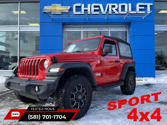 2019 Jeep Wrangler Sport (Stk: X9233) in Ste-Marie - Image 1 of 27