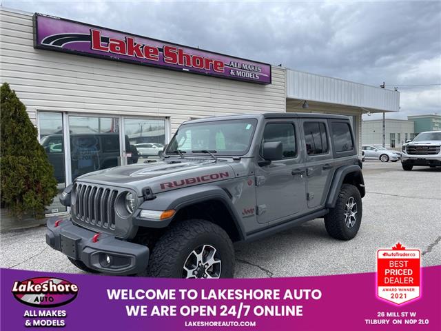 2019 Jeep Wrangler Unlimited Rubicon (Stk: K10575) in Tilbury - Image 1 of 19