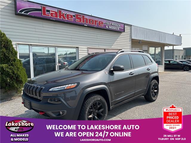 2017 Jeep Cherokee Trailhawk (Stk: K10737) in Tilbury - Image 1 of 23