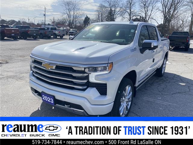 2023 Chevrolet Silverado 1500 High Country (Stk: 23-0345) in LaSalle - Image 1 of 25