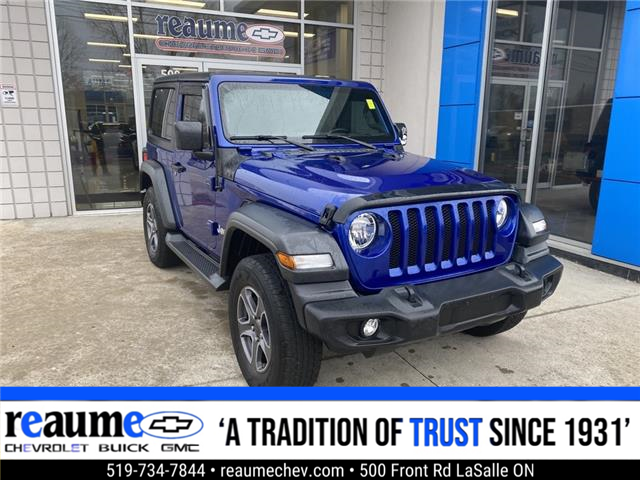 2019 Jeep Wrangler Sport (Stk: 23-0401A) in LaSalle - Image 1 of 27