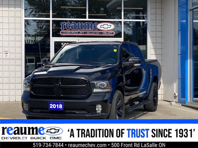 2018 RAM 1500 Sport (Stk: 23-0448A) in LaSalle - Image 1 of 9
