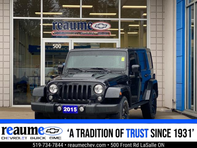 2015 Jeep Wrangler Unlimited Sahara (Stk: 23-0700A) in LaSalle - Image 1 of 9