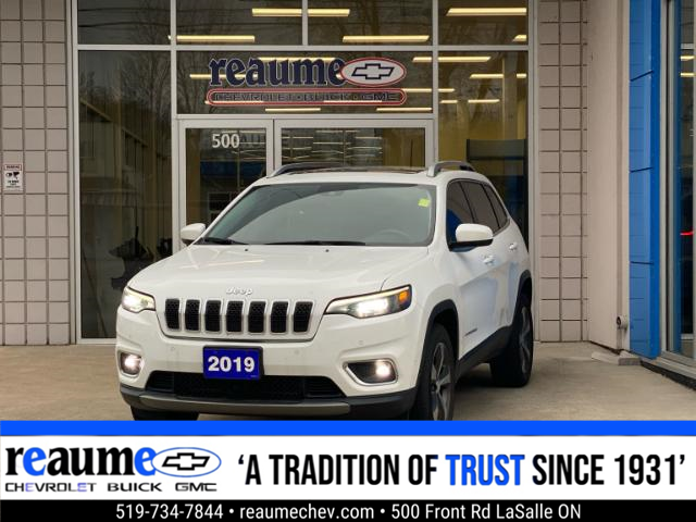 2019 Jeep Cherokee Limited (Stk: 23-0782A) in LaSalle - Image 1 of 26