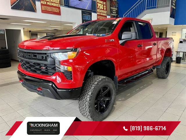 2022 Chevrolet Silverado 1500 Custom Trail Boss (Stk: 23260B) in Gatineau - Image 1 of 22