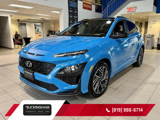 2022 Hyundai Kona 1.6T N Line (Stk: 24041A) in Gatineau - Image 1 of 22