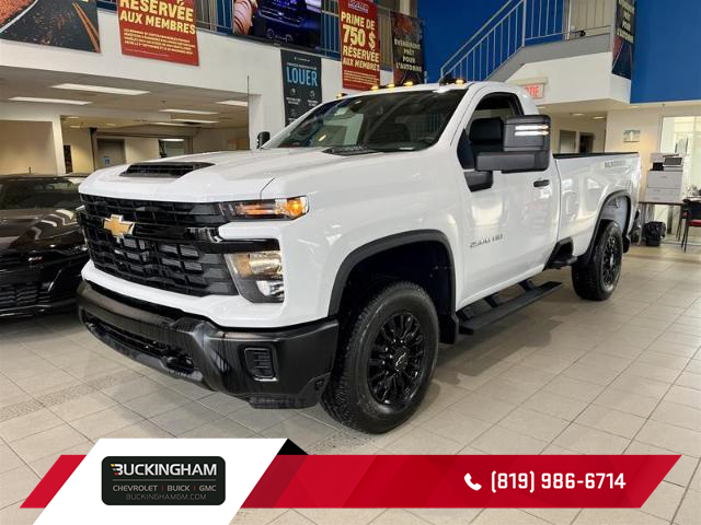 2024 Chevrolet Silverado 2500HD Work Truck (Stk: 24011) in Gatineau - Image 1 of 20