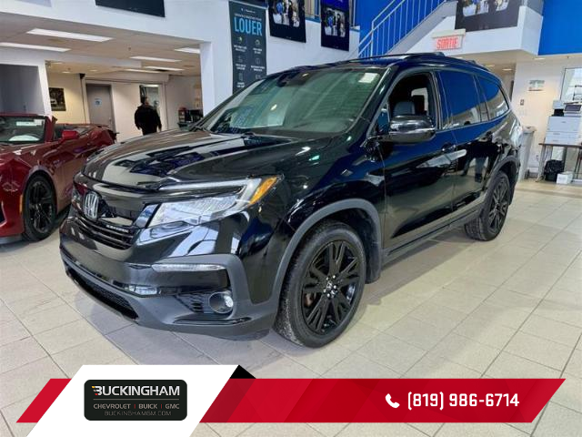 2020 Honda Pilot Black Edition (Stk: V16914) in Gatineau - Image 1 of 22