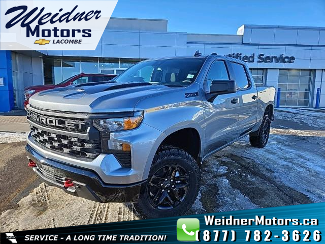 2024 Chevrolet Silverado 1500 Custom Trail Boss (Stk: 24N107) in Lacombe - Image 1 of 26