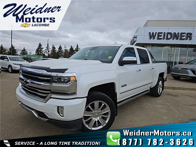 2017 Chevrolet Silverado 1500 High Country (Stk: 24P045) in Lacombe - Image 1 of 28