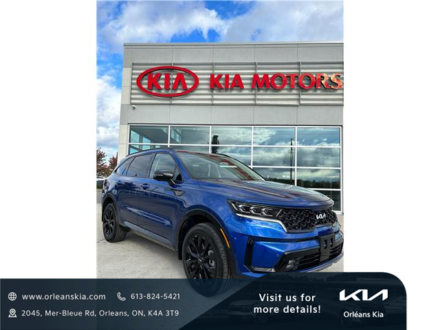 2023 Kia Sorento 2.5T SX w/Black Leather (Stk: U1208) in Orléans - Image 1 of 18