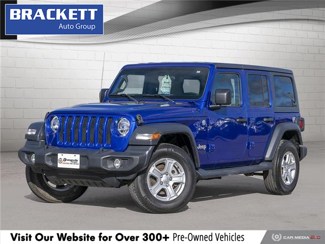 2018 Jeep Wrangler Unlimited Sport (Stk: U326040-OC) in Orangeville - Image 1 of 25