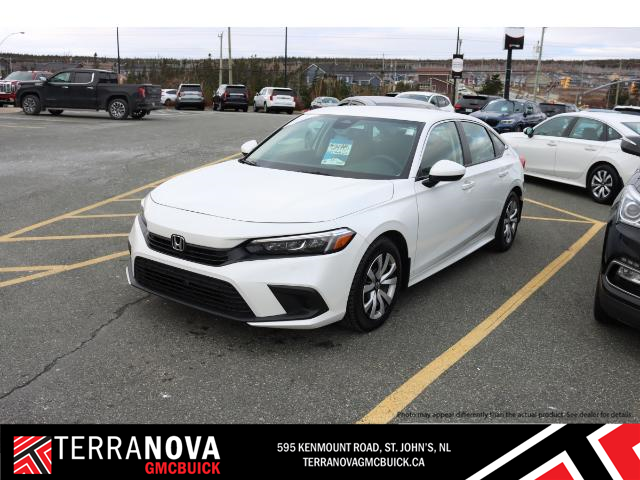 2022 Honda Civic LX (Stk: 9785A) in St. John’s - Image 1 of 10