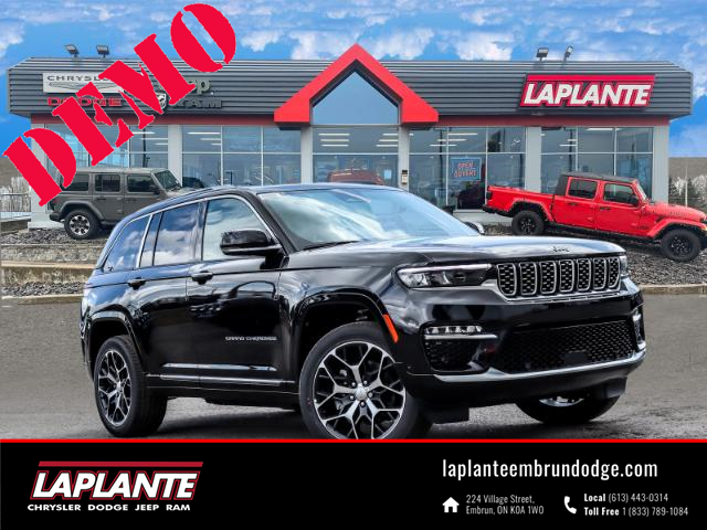 2023 Jeep Grand Cherokee 4xe Summit (Stk: 23101) in Embrun - Image 1 of 25