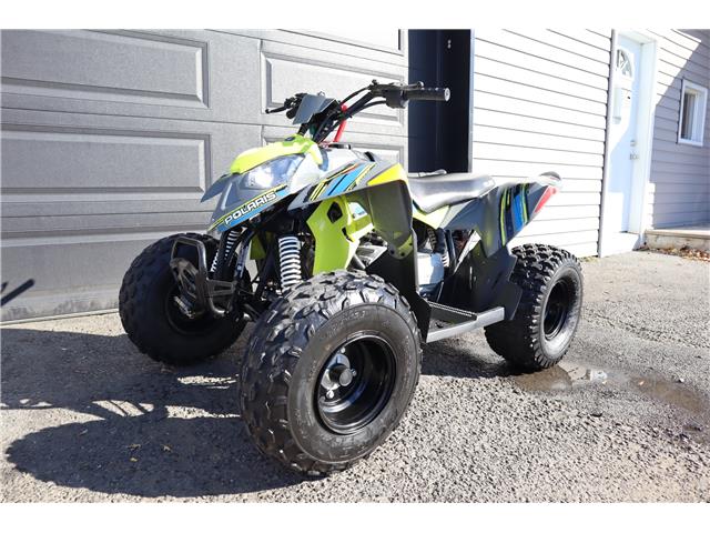 2020 Polaris  Outlaw® 110 EFI Avalanche Gray/Lime Squeeze (Stk: 10034) in Kingston - Image 1 of 19