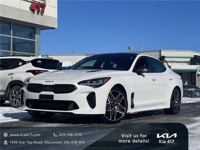 2022 Kia Stinger GT Elite w/Red Interior (Stk: W1345) in Gloucester - Image 1 of 15