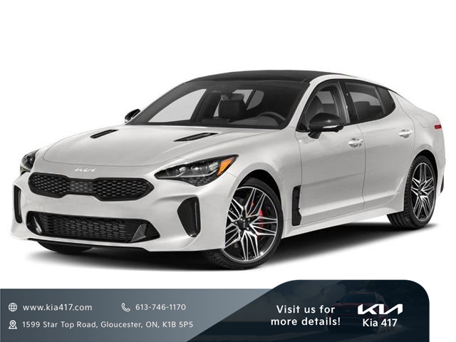 2023 Kia Stinger GT Elite - Suede Package (Stk: 6083) in Gloucester - Image 1 of 12
