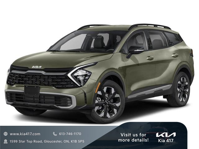 2023 Kia Sportage X-Line Limited w/Black Interior (Stk: 6196) in Gloucester - Image 1 of 12