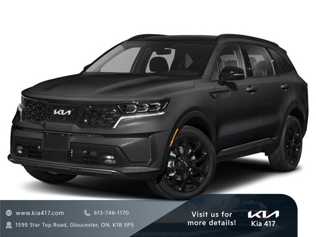 2023 Kia Sorento 2.5T SX w/Burgundy Leather (Stk: 6257) in Gloucester - Image 1 of 9