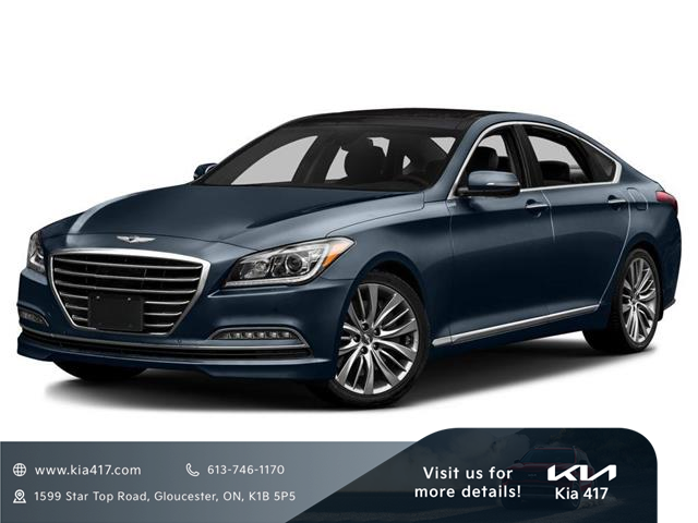 2016 Hyundai Genesis 3.8 Premium (Stk: W1381) in Gloucester - Image 1 of 10