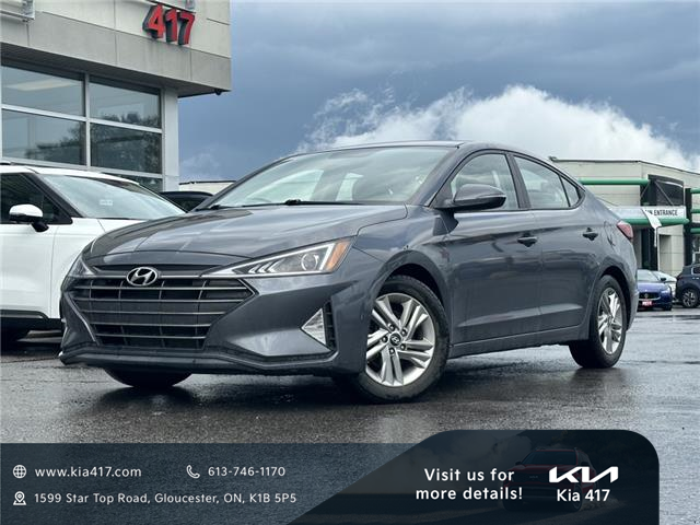 2019 Hyundai Elantra Preferred (Stk: W1408) in Gloucester - Image 1 of 7