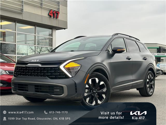 2023 Kia Sportage X-Line Limited w/Green Interior (Stk: W1483) in Gloucester - Image 1 of 8
