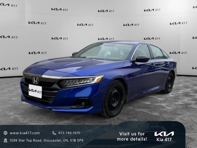 2022 Honda Accord Sport 2.0T (Stk: W1509) in Gloucester - Image 1 of 14