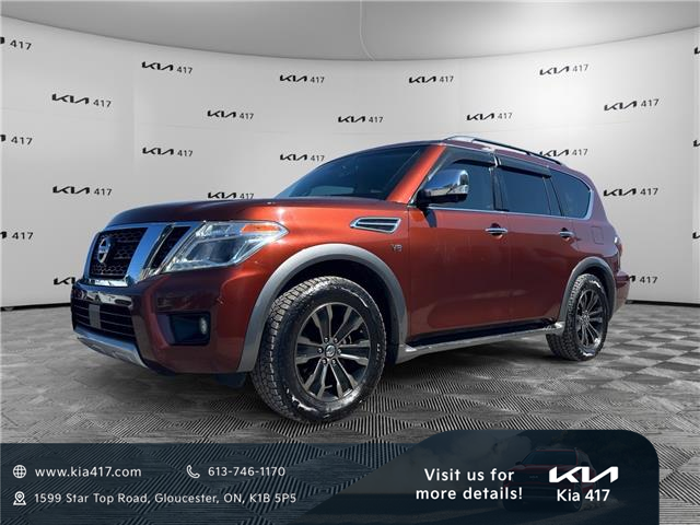 2017 Nissan Armada Platinum (Stk: 6845A) in Gloucester - Image 1 of 37