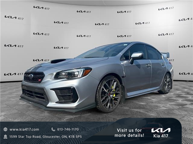 2020 Subaru WRX STI Sport-tech w/Wing (Stk: W1890) in Gloucester - Image 1 of 35