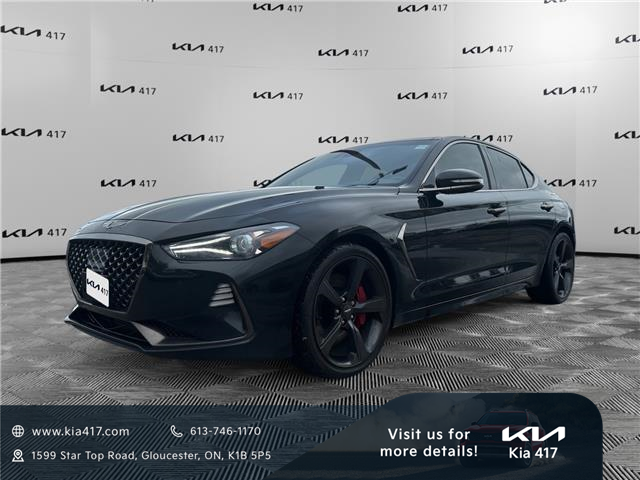 2021 Genesis G70 3.3T Sport (Stk: W1925) in Gloucester - Image 1 of 37