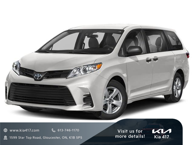 2019 Toyota Sienna LE 8-Passenger (Stk: W1995A) in Gloucester - Image 1 of 10