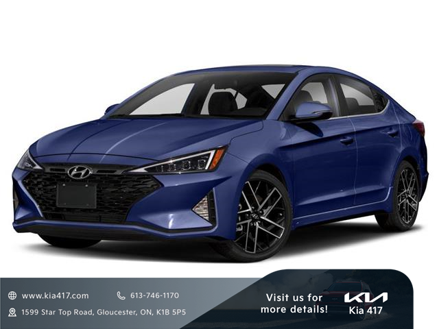 2019 Hyundai Elantra Sport (Stk: W2083) in Gloucester - Image 1 of 11