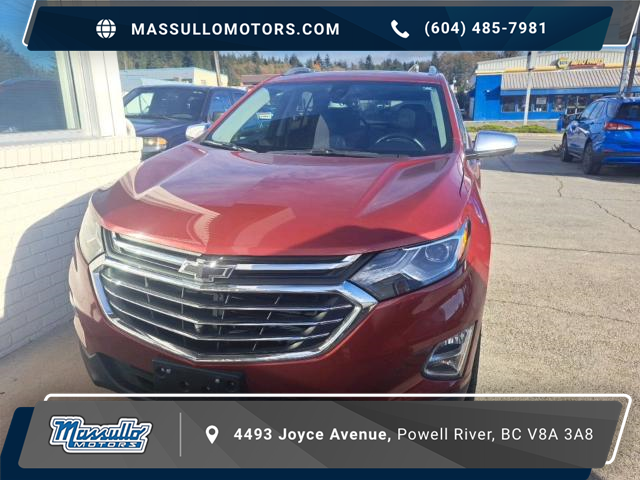 2019 Chevrolet Equinox Premier (Stk: 23106A) in Powell River - Image 1 of 5