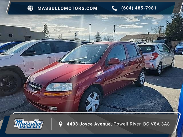 2007 Chevrolet Aveo 5 LT (Stk: 23141A) in Powell River - Image 1 of 6