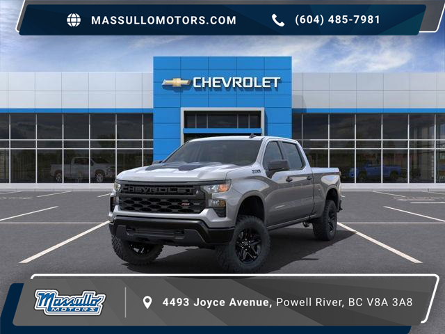 2025 Chevrolet Silverado 1500 Custom Trail Boss (Stk: 25116) in Powell River - Image 1 of 6