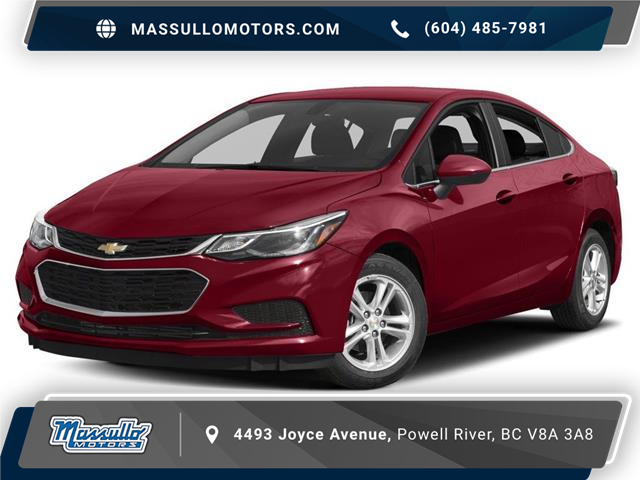 2017 Chevrolet Cruze LT Auto (Stk: U1637A) in Powell River - Image 1 of 11