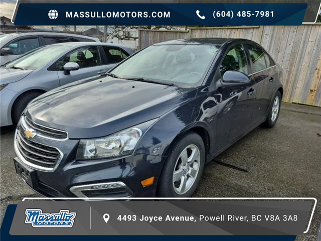 2016 Chevrolet Cruze Limited 2LT (Stk: N1643) in Powell River - Image 1 of 8
