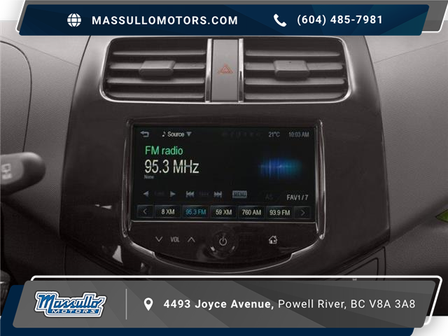 2015 Chevrolet Spark 1LT CVT (Stk: U1644) in Powell River - Image 7 of 11