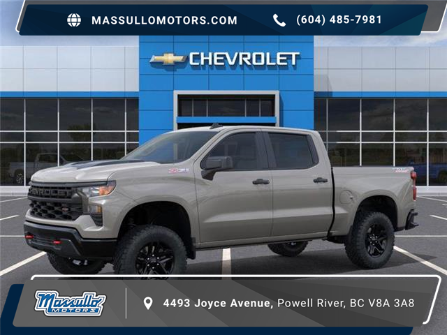 2026 Chevrolet Silverado 1500 Custom Trail Boss (Stk: 2692) in Powell River - Image 2 of 6
