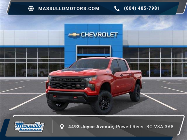 2026 Chevrolet Silverado 1500 Custom Trail Boss (Stk: 26102) in Powell River - Image 1 of 6