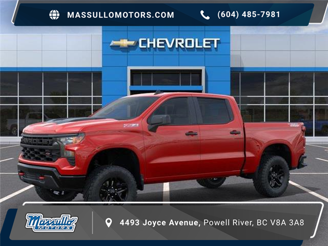 2026 Chevrolet Silverado 1500 Custom Trail Boss (Stk: 26102) in Powell River - Image 2 of 6