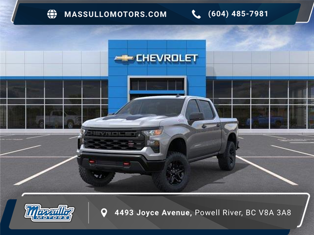 2026 Chevrolet Silverado 1500 Custom Trail Boss (Stk: 26114) in Powell River - Image 1 of 6