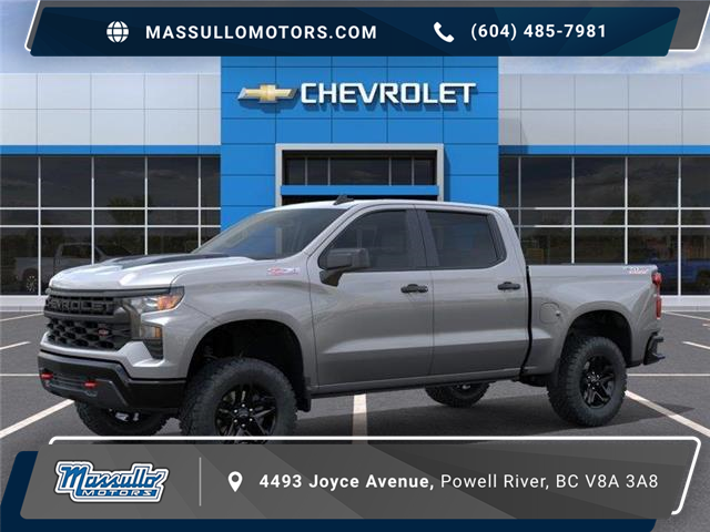 2026 Chevrolet Silverado 1500 Custom Trail Boss (Stk: 26114) in Powell River - Image 2 of 6