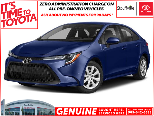 2021 Toyota Corolla LE (Stk: 220637A) in Whitchurch-Stouffville - Image 1 of 9