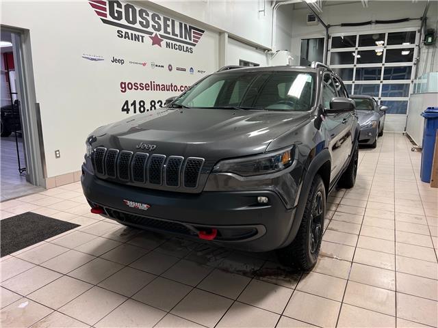 2021 Jeep Cherokee Trailhawk (Stk: D5495A) in Saint-Nicolas - Image 1 of 23