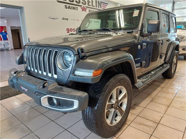 2019 Jeep Wrangler Unlimited Sahara (Stk: J5923A) in Saint-Nicolas - Image 1 of 22