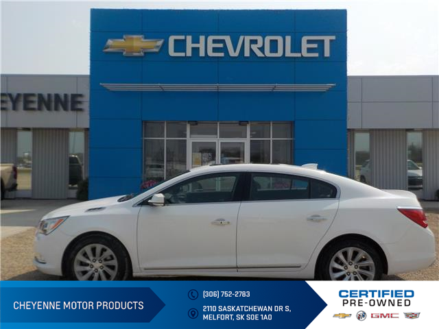 2016 Buick LaCrosse Leather (Stk: 21269B) in Melfort - Image 1 of 11