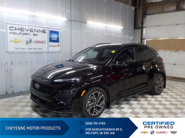 2022 Hyundai Kona 1.6T N Line w/Ultimate Package (Stk: 23180A) in Melfort - Image 1 of 8