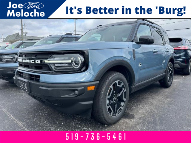 2024 Ford Bronco Sport Outer Banks (Stk: 24036) in Amherstburg - Image 1 of 16