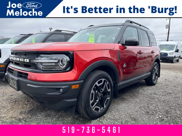 2022 Ford Bronco Sport Outer Banks (Stk: PRR622) in Amherstburg - Image 1 of 18